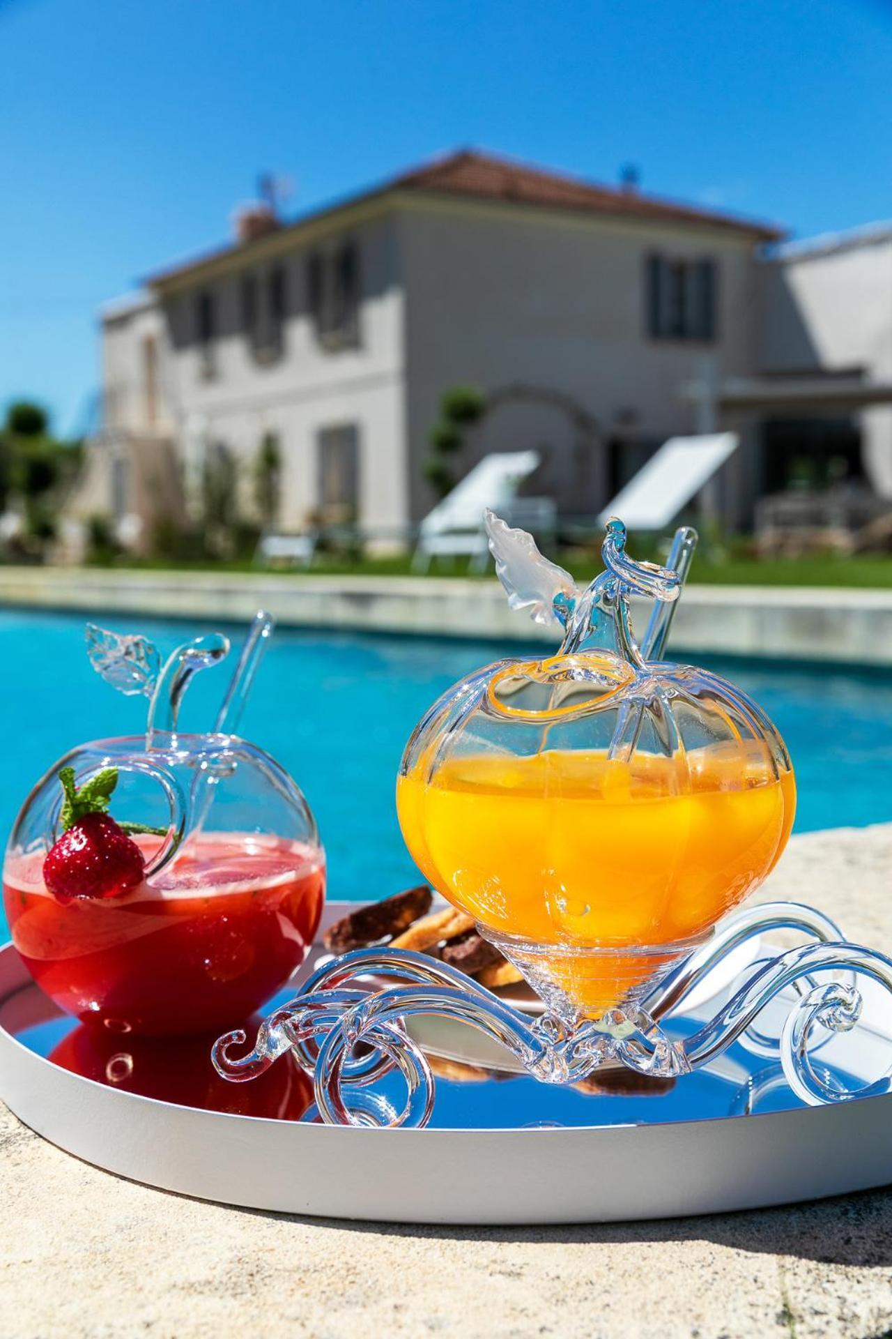 La Bastide De Damien, 5 Clefs Demeure D'Exception Et Table Remarquable Dans Le Guide Teritoria, Jacuzzi Privatif, Cuisine Etoilee Dominique Frerard Hotel Aix-en-Provence Exterior photo